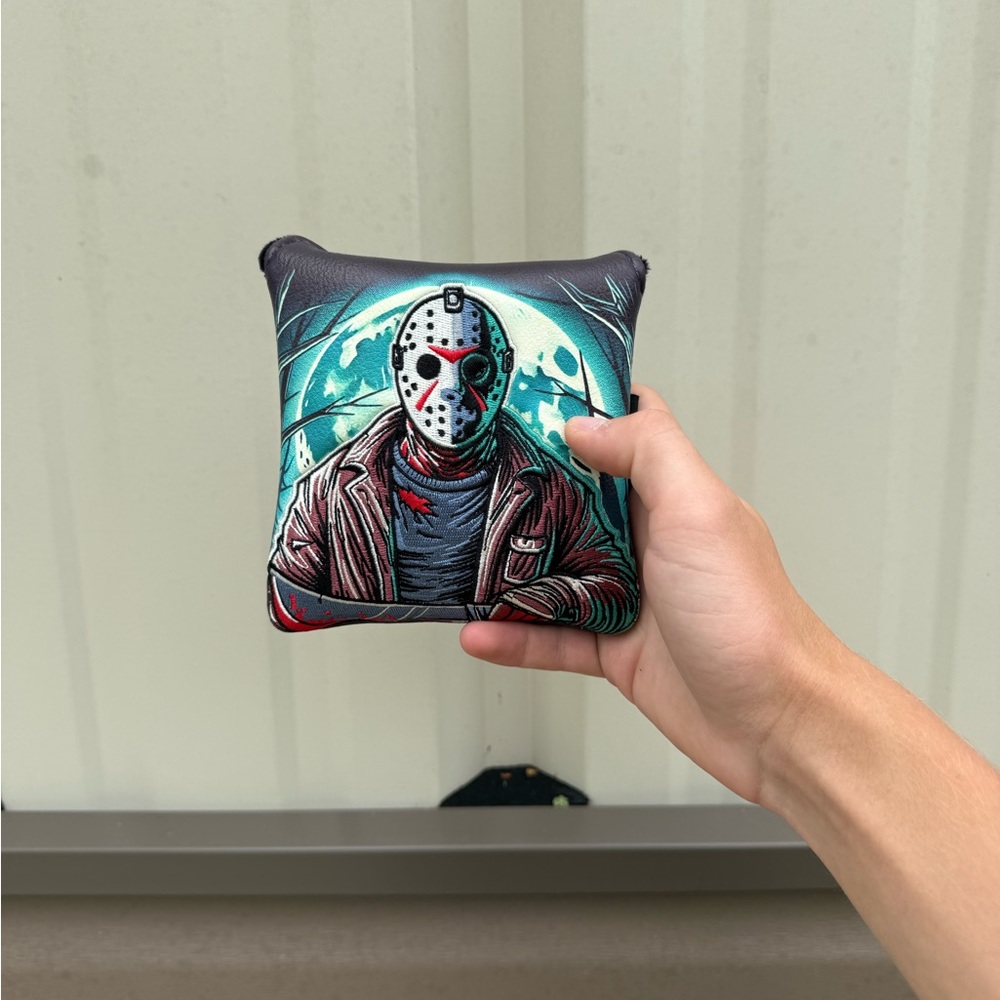 Jason Horror Movie Golf Mallet Putter Headcover; High Quality Golf Cover